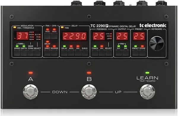 TC Electronic 2290 P Dynamic Digital Delay Pedal