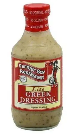 Farmer Boy Lite Greek Dressing (16 fl oz)