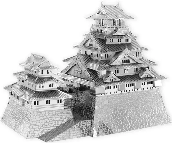 Fascinations Metal Earth Premium Series Osaka Castle 3D Metal Model Kit