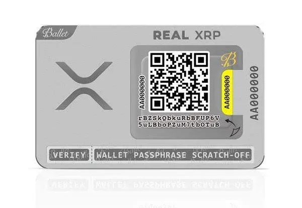 Real XRP Easiest Crypto Cold Storage Wallet