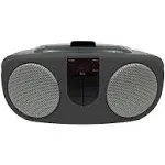 Black Sylvania Portable CD Radio Boom Box