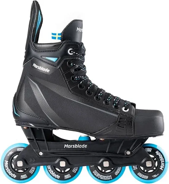 O1 Kraft Team | Off-Ice Roller Skates | Simulates Ice Skating | Patented Rocker Technology | Improve Your Ice Hockey Skills | Senior Skate Sizes |