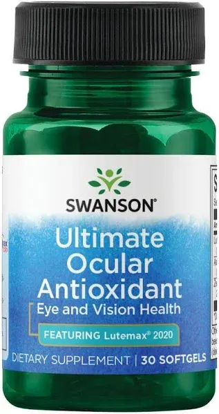 Swanson Ultimate Ocular Antioxidant Softgels