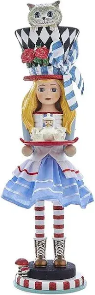 Kurt Adler Hollywood Nutcracker - Alice In Wonderland Nutcracker 19.5&#034; HA0466