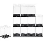 Minifigures Display Case, Acrylic Building Block Display Box, Action Figure Toys Storage for Lego Minifigure, Gift for Lego Lovers(12PCS)