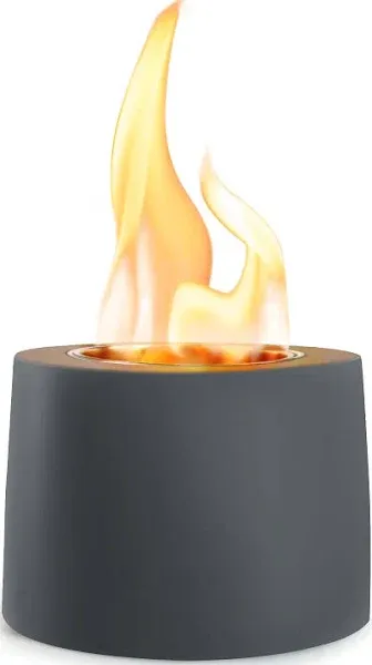 Table Top Fire Pit Bowl - Tabletop Rubbing Alcohol Fireplace Indoor Outdoor Decor Mini Fire Pit Long Time Burning and Smokeless White Elephant Gift