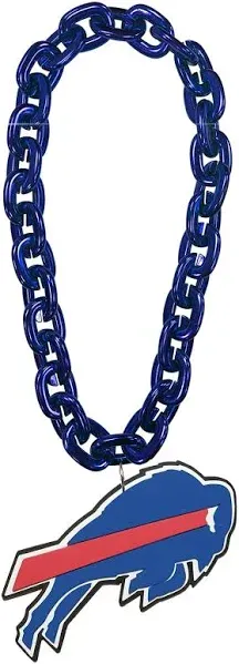 Aminco NFL Buffalo Bills Team Fan Chain, Royal Blue