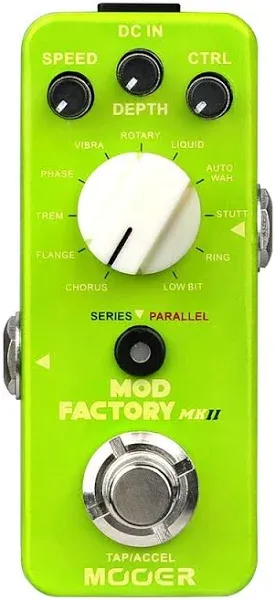 New Mooer Mod Factory MkII Modulation Guitar Effects Pedal