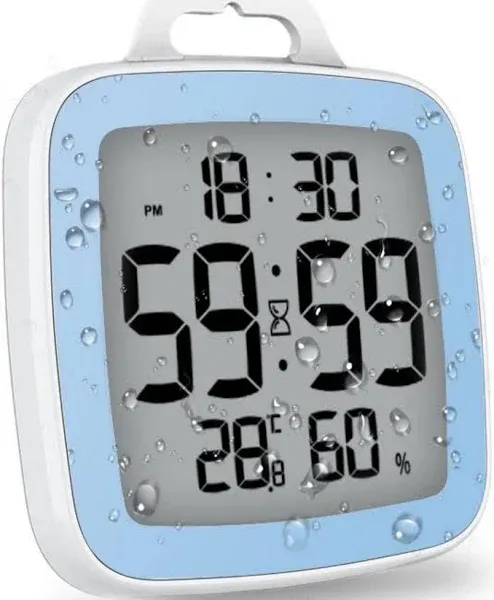 Baldr Digital Shower Clock with Timer