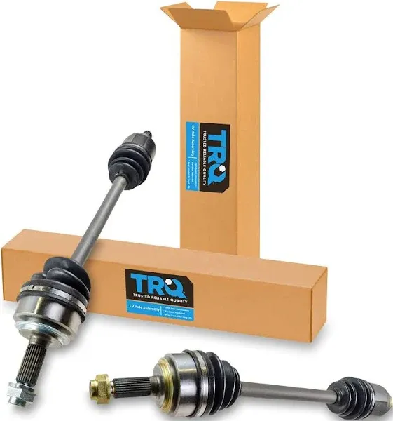 TRQ Front CV Axle Shaft Assembly Set for Honda Element (2003-2011)