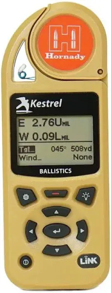 Kestrel 5700 Ballistics Weather Meter with Hornady 4DOF Link