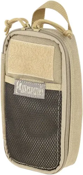 MAXPEDITION Skinny Pocket Organizer，Khak<wbr/>i