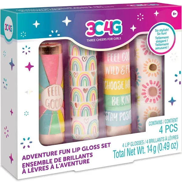 3C4G Adventure Fun Lip Gloss Set