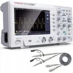 HANMATEK 110mhz Bandwidth DOS1102 Digital Oscilloscope with 2 Channels and Screen 7 inch / 18 cm