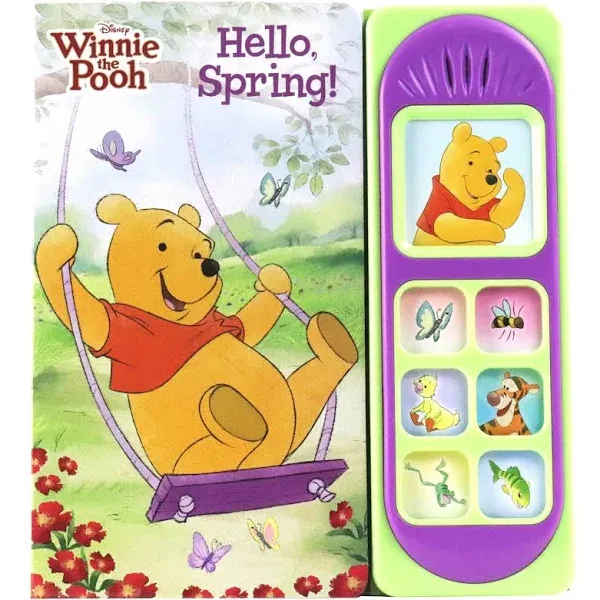 Disney Winnie the Pooh: Hello, Spring! Sound Book [With Battery]