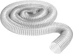 4" x 10' (4 inch diameter by 10 feet long) Ultra Flex Clear Vue Heavy Duty PVC Dust Debris and Fume Collection Hose MADE IN USA!