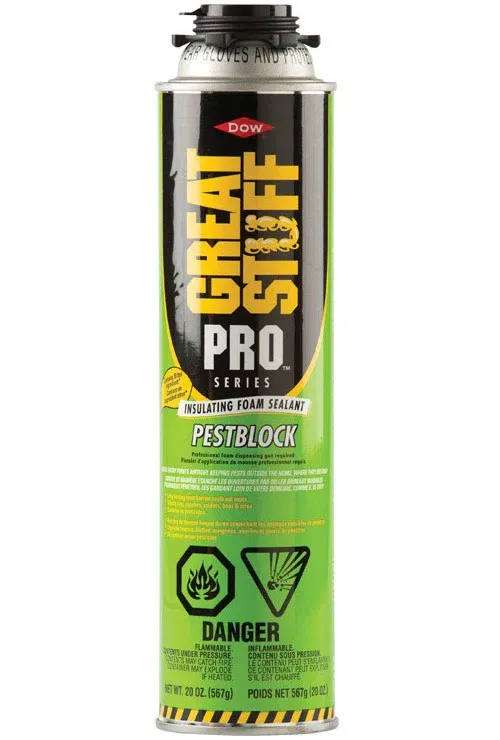 Great Stuff Pro Pestblock Insulating Foam Sealant