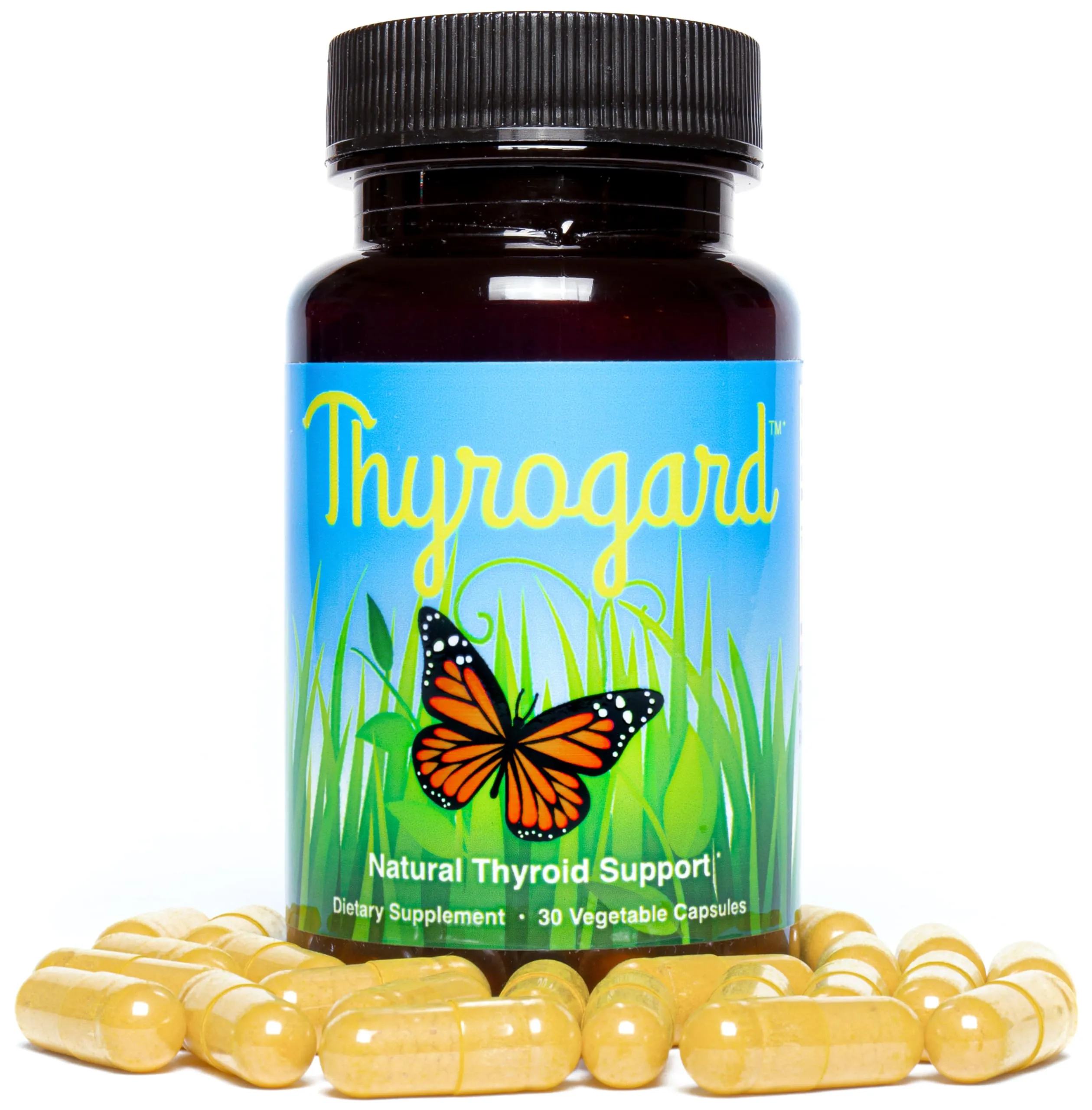 Natural Thyroid Support Supplement - Non-GMO Vegan Gluten-Free