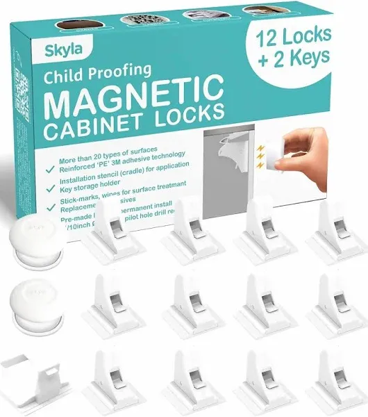 Skyla Homes Magnetic Cabinet Locks