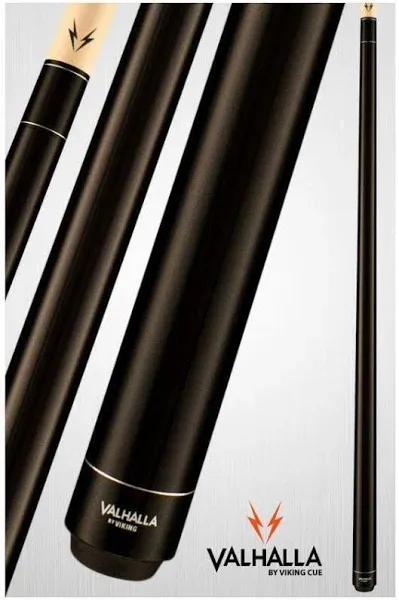 Viking Valhalla 100 Series No Wrap 2 Piece 58” Pool Cue Stick, Billiard Cue Stick, Bar or House Use for Men or Women