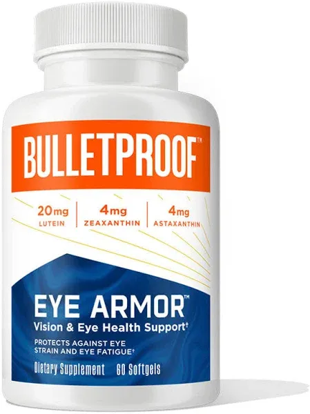 Eye Armor with Vitamin A, Lutein, Antioxidants in Brain Octane MCT Oil Exp 11/25