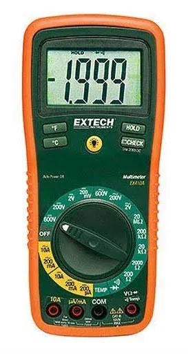 Extech EX410A - Multimeter Manual Ranging DMM - New!