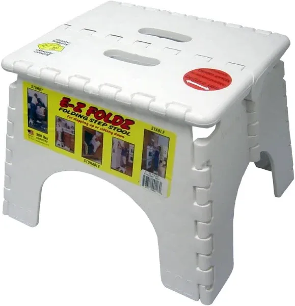 B&R Plastics E-Z Foldz Step Stool