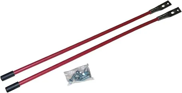 2PK Snow Plow Blade Guide Markers 27&#034; for Boss &amp; Western B61049 MSC01870 Durab