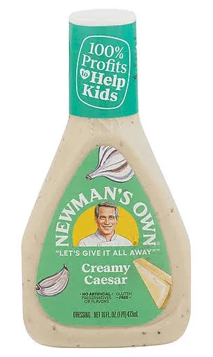 Newman&#039;s Own Salad Dressing Caesar, 16 Ounce