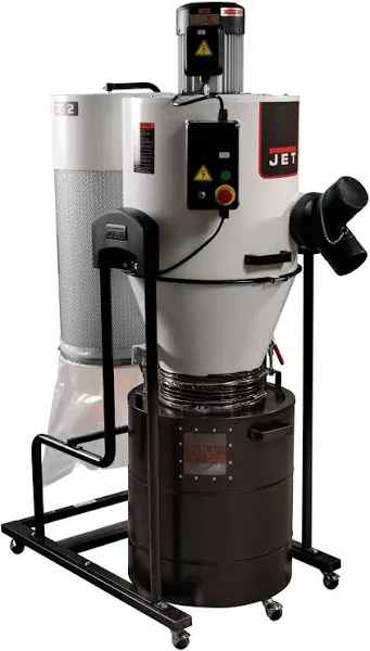 Jet 717520 JCDC-2 - 2HP, 230V Cyclone Dust Collector