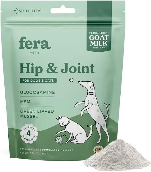 Fera Pet Organics Hip & Joint Goat Milk Topper