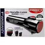 Red by Kiss Handle Less 2200 Ceramic Blow Professional Hair Dryer Straightener