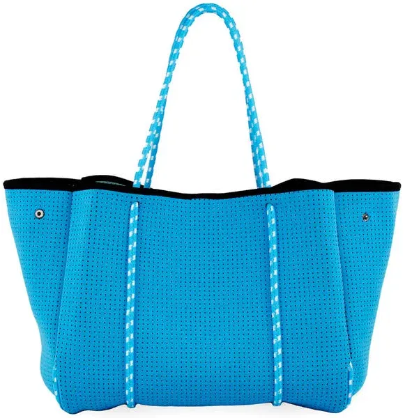 Everyday Tote White Blues