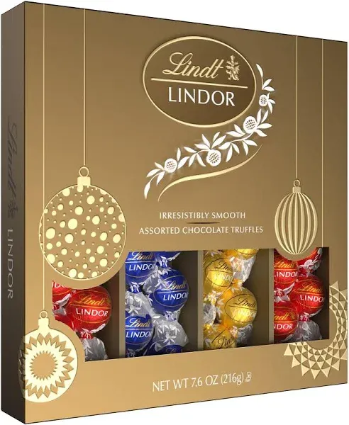 Lindor Holiday Assorted Modern Gift Box