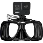 Frameless Scuba Mask w/Mount for all GoPro Hero Cameras for Scuba Diving, Snorkeling, Freediving