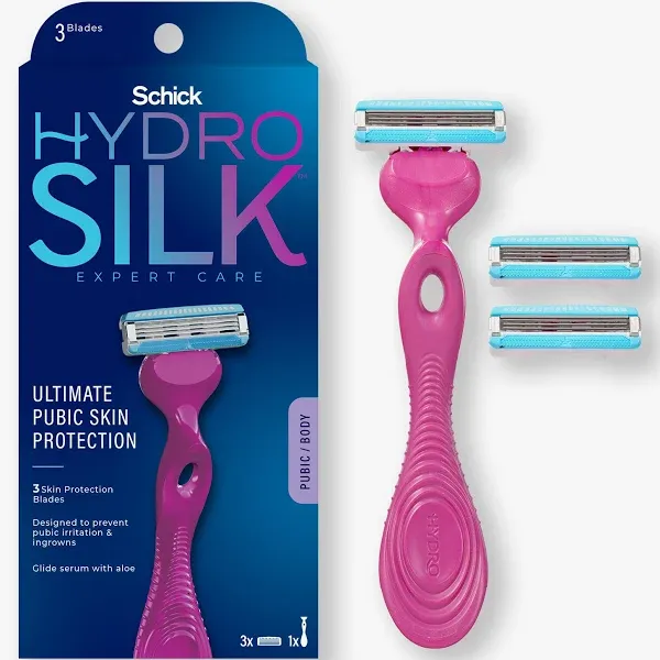 Schick Hydro Silk Ultimate Pubic Skin Protection Razor