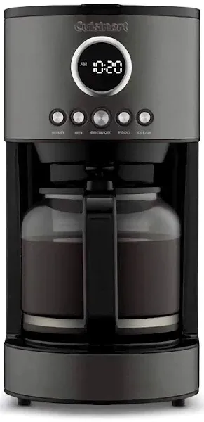 Cuisinart 12 Cup Coffeemaker, Stainless Steel Black - Certified Refurbished