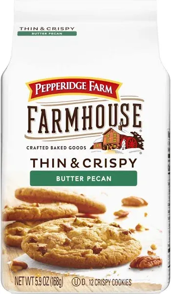 Pepperidge Farm Thin & Crispy Cookies Butter Pecan