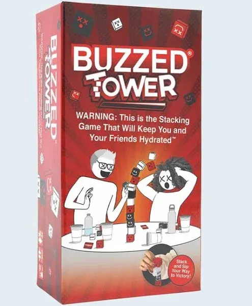 Buzzed Tower | EMPTY Box and Plastic Insert | Official Game Piece