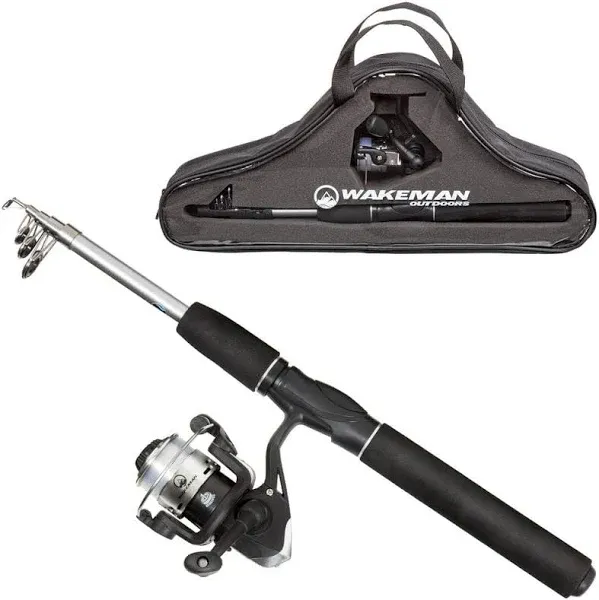 Wakeman Wakeman Telescopic Fishing Rod and Reel