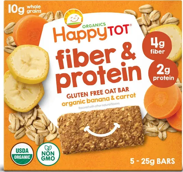 Happy Tot Organics Soft-Baked Oat Bars