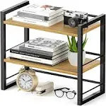 ART-GIFTREE 2-Tier Wood Desk Shelf Organizer