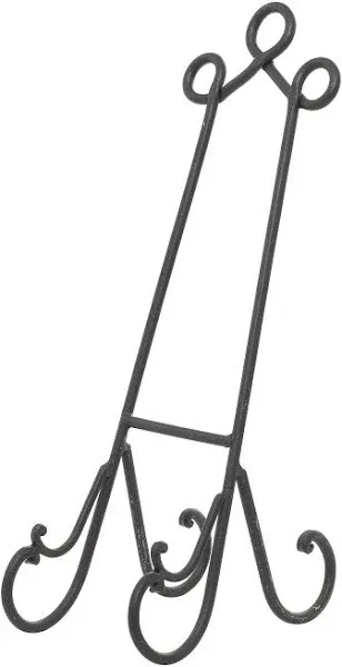 Deco 79 Traditional Metal Easel, 6" x 9" x 18", Black