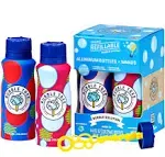 4 Pack Aluminum Refillable Bubble Bottles