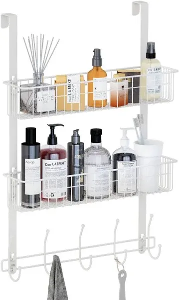 LUCYCAZ Over The Door Hooks Organizer