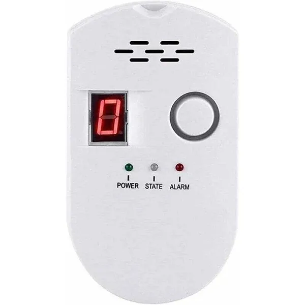 Natural Gas Detector, Gas Leak Detector, Home Gas Alarm, Natural Gas Propane Leak Alarm, Gas Leak Alarm Monitor Sensor