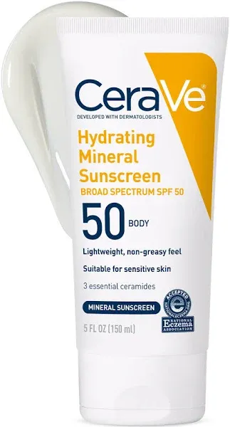 CeraVe Hydrating Sunscreen SPF 50 Face Lotion