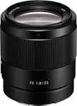 Sony FE 35mm f1.8 Lens