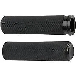 Arlen Ness Fusion Knurled Hand Grips for Harley Throttle by Wire Models