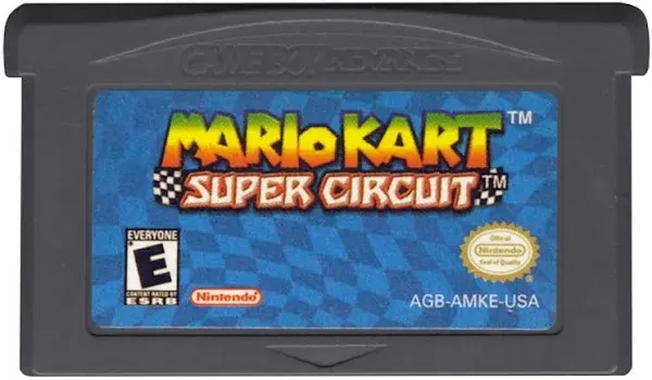 Mario Kart: Super Circuit Authentic Cartridge